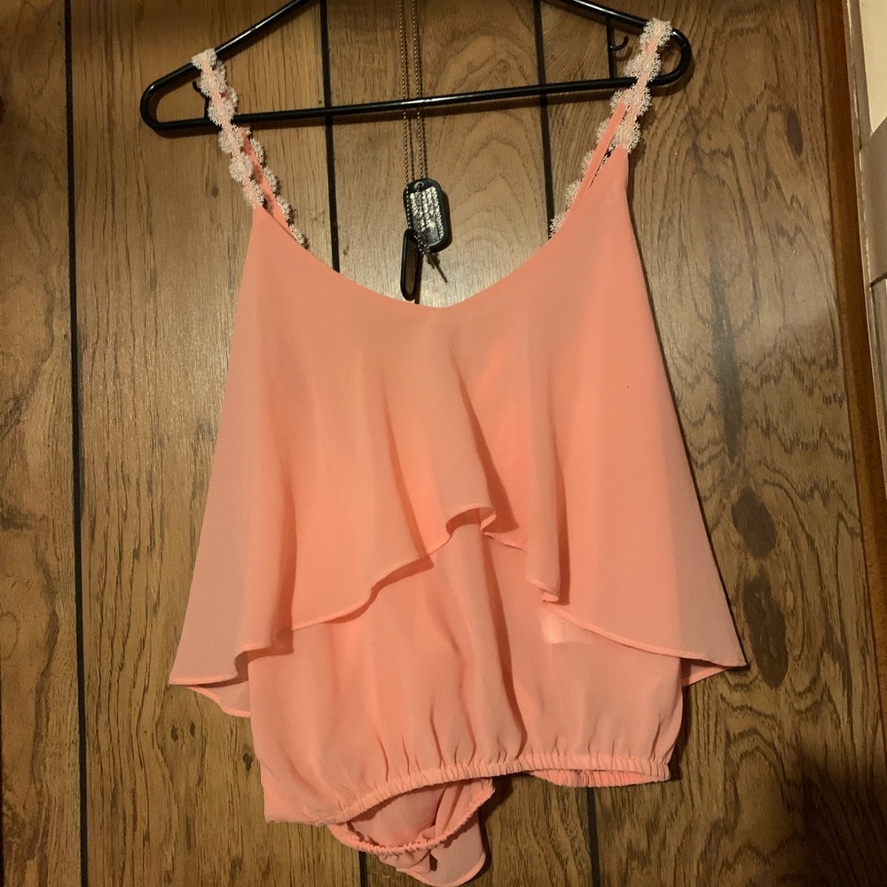 Opened back top very cute